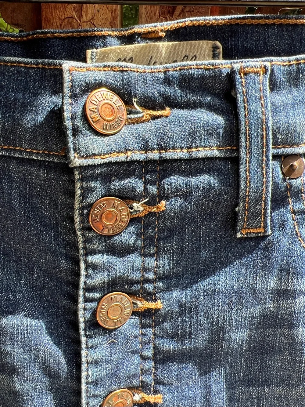 Madewell High-Riser Skinny Skinny Jeans in Medium Blue Wash